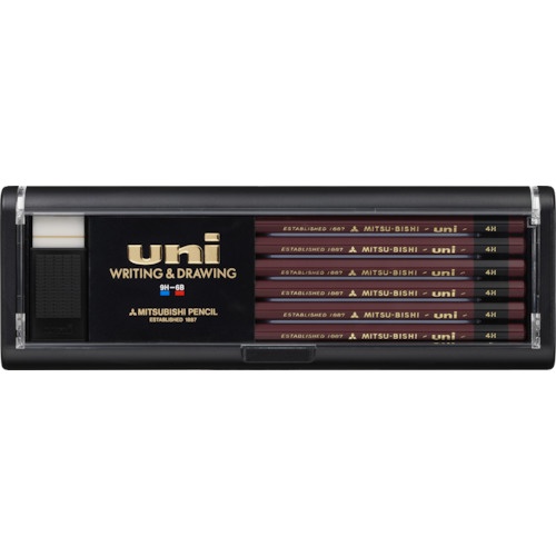 uni ユニ鉛筆 4H (12本入)【U4H】