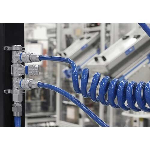 CEJN スパイラルホースキット シリーズ315 カップリング付 11×16 8M【19-958-9425】