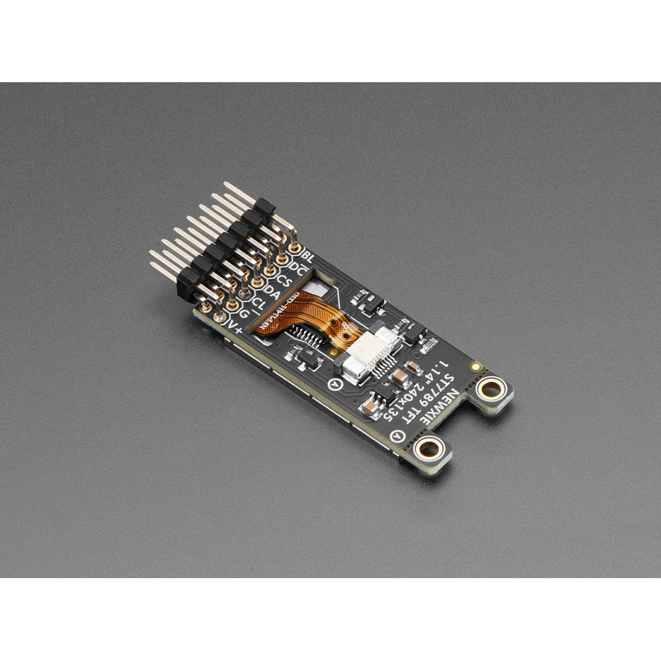 Adafruit ST7789搭載 Newxie TFTディスプレイ(1.14インチ 240x135)【ADA-6113】