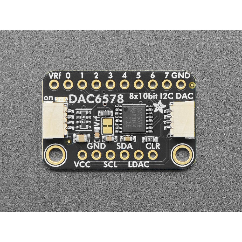 Adafruit 8チャンネル10ビットI2C DACモジュール(DAC6578 )【ADA-6258】