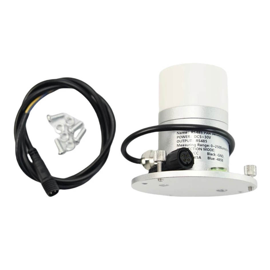 RS485 光合成有効放射(PAR)センサ (400~700 nm IP67)【DFROBOT-SEN0641】