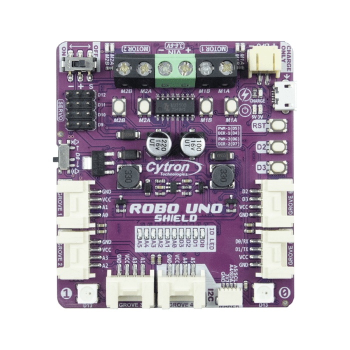 Robo Uno Shield(Arduino用ロボットシールド)【CYTRON-SHIELD-ROBO-UNO】