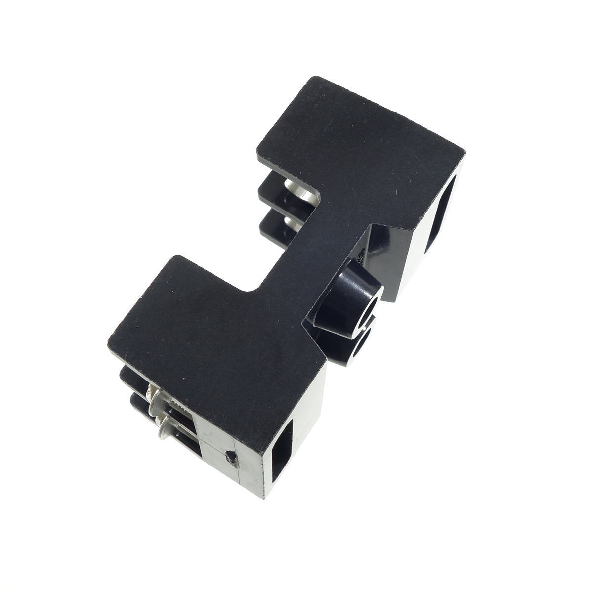 ベースヒューズホルダー 250V-10A 適合：φ6.4×30mm 2極【F-7111-2P】