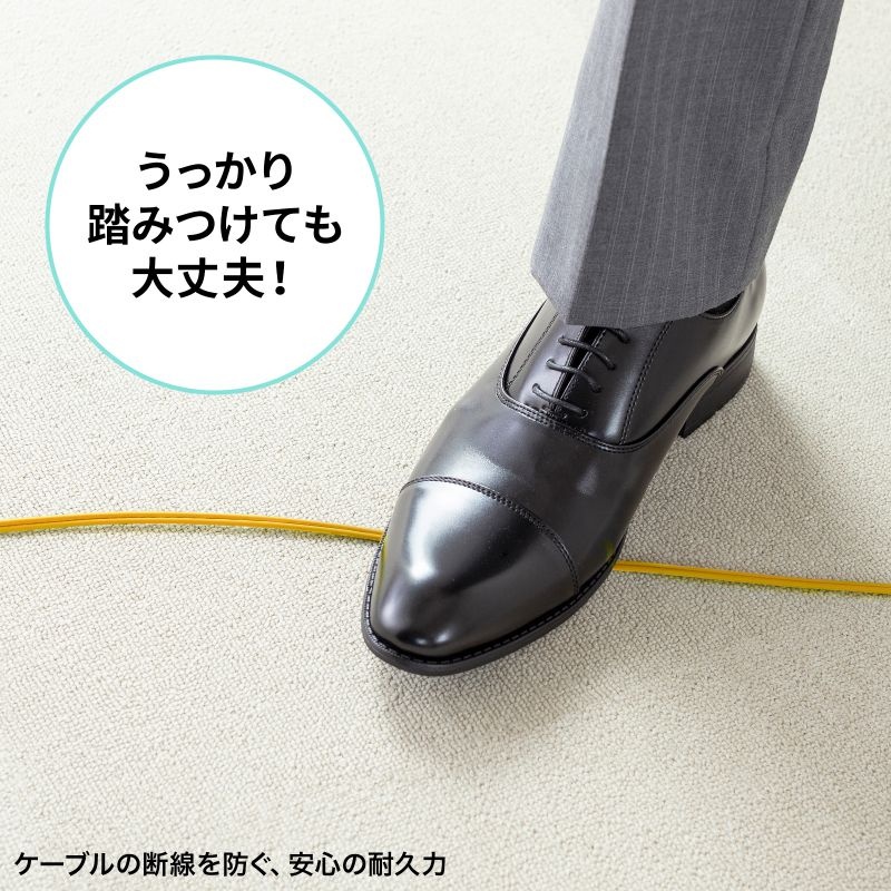 補強メガネ型光ファイバケーブル(シングルモード/LC×2-LC×2/2m)【HKB-HLCLC1-02】