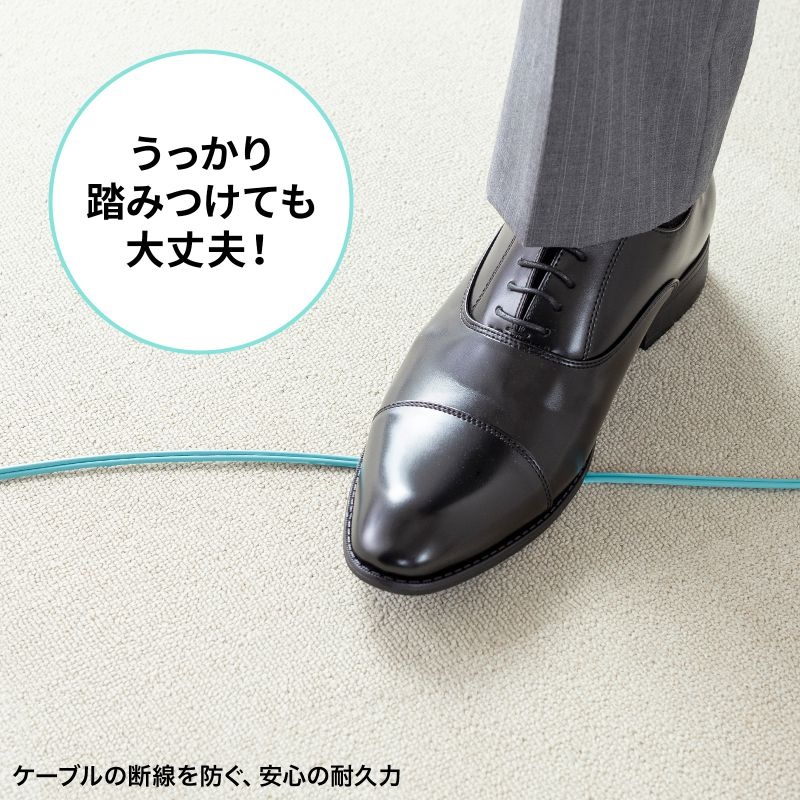補強メガネ型光ファイバケーブル(マルチOM3/LC×2-SC×2/3m)【HKB-HOM3LCSC-03】