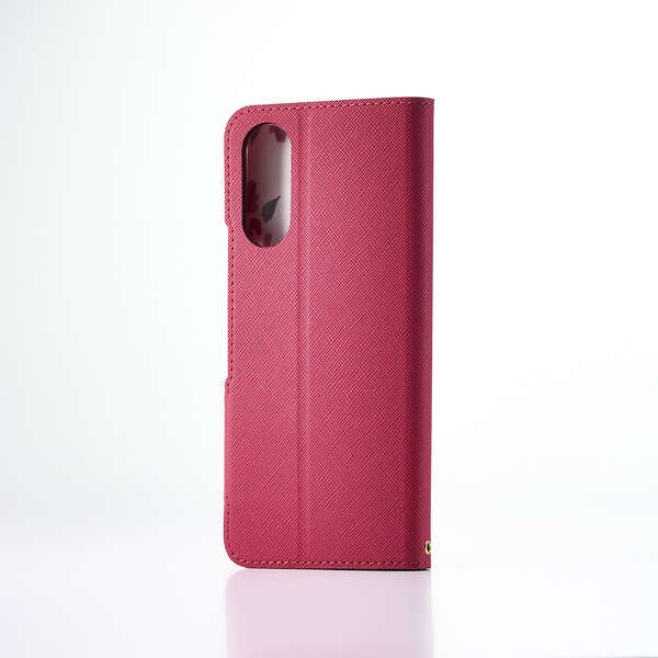 BASIO active3 ソフトレザーケース 薄型 磁石付 フラーズ【PM-K251PLFUJPND】