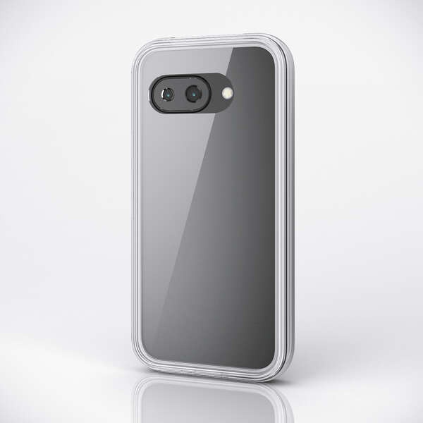 Google Pixel 9a MUBRAIN ハイブリッドケース 全周エアバッグ【PM-P251HVAIR2WH】