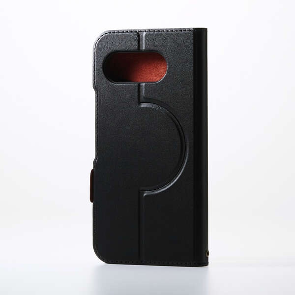 Google Pixel 9a ソフトレザーケース 薄型 磁石付 MAGKEEP【PM-P251PLFMGBK】