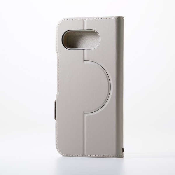 Google Pixel 9a ソフトレザーケース 薄型 磁石付 MAGKEEP【PM-P251PLFMGGB】
