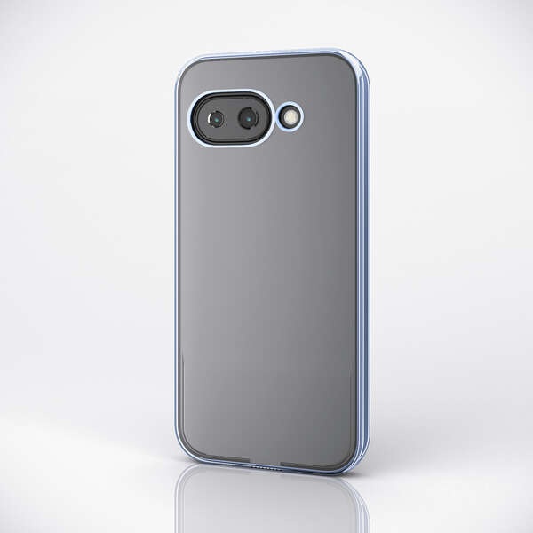 Google Pixel 9a ソフトケース サイドメッキ【PM-P251UCTMBU】