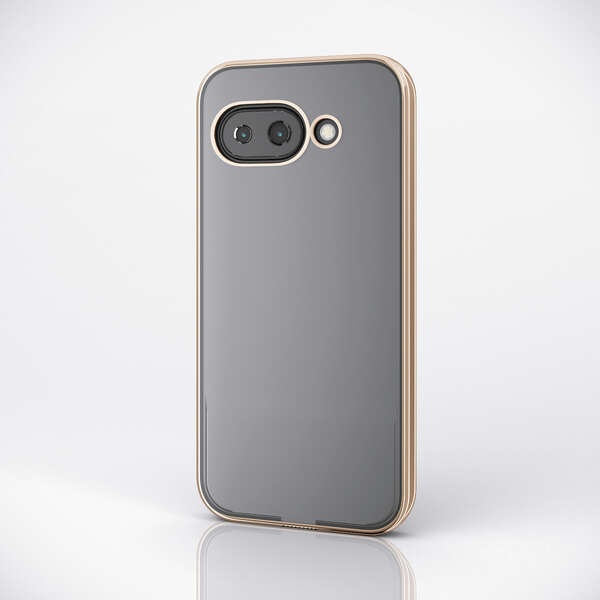 Google Pixel 9a ソフトケース サイドメッキ【PM-P251UCTMGD】