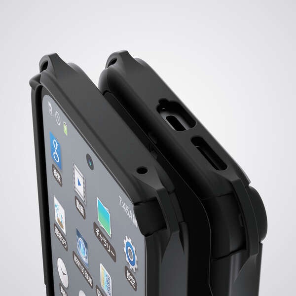 Google Pixel 9a ZEROSHOCK ケース【PM-P251ZEROBK】