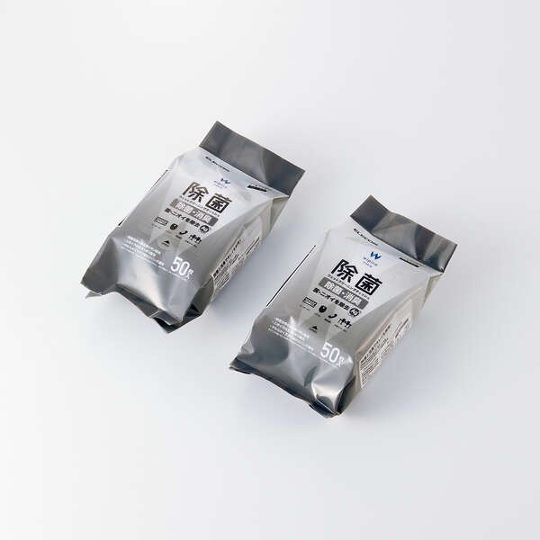 除菌ウェットクリーニングティッシュ/50枚入×2個【WC-AG100H2】