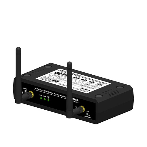 4CH 独立絶縁型 Wi-Fi アナログ電圧モニタ【LNX-211V-W24】