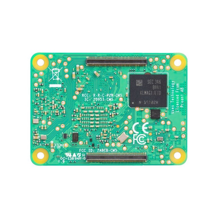 Raspberry Pi Compute Module 5 Wi-Fiなし / 4GB RAM / 32GB eMMC(CM5004032)【RPI-SC1565】
