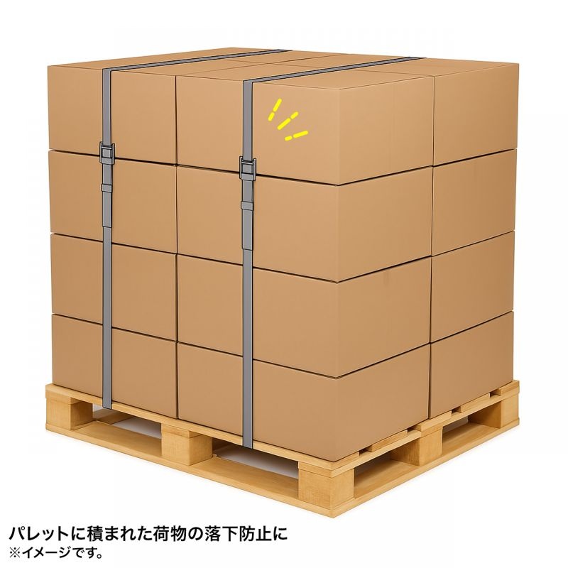 パレット荷締めベルト(6m×2本入り)【QL-E103】