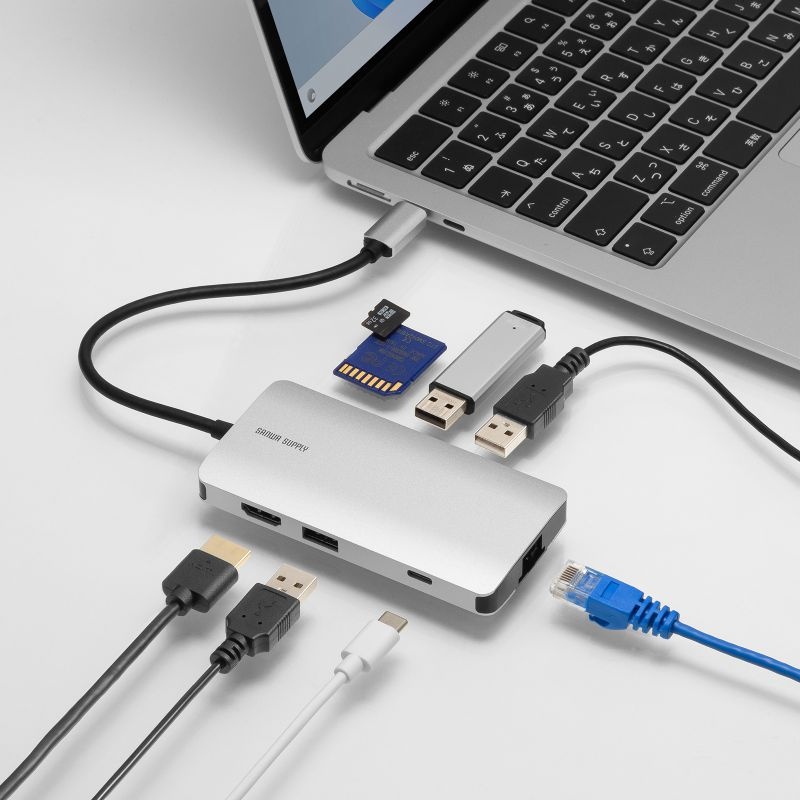 USB Type-C ドッキングステーション【USB-DKM11S】