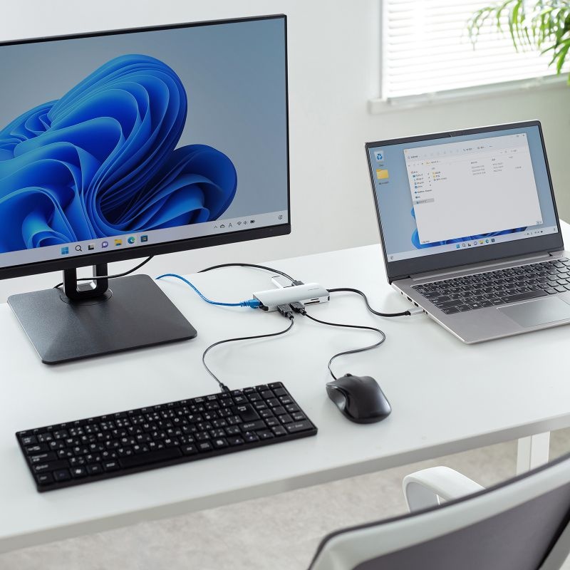 USB Type-C ドッキングステーション【USB-DKM11S】