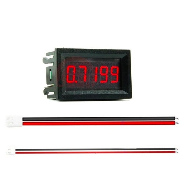 LEDデジタル電流計 レッド(5mA用)【DCA5-5mred】