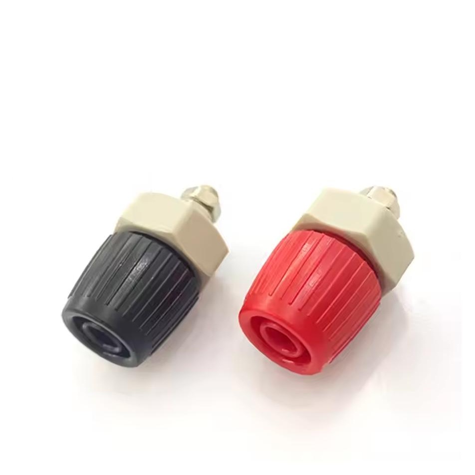 セーフティターミナル 4mm レッド【Z408R1】