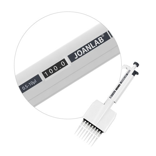 8チャンネルマイクロピペット 50～300μL【M8-300-J】
