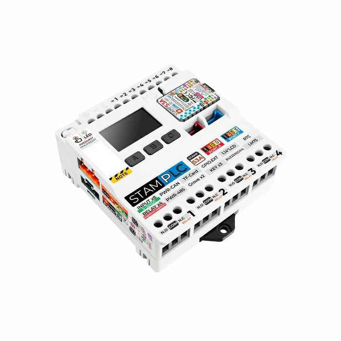M5Stamp PLC コントローラー (M5StampS3A搭載)【M5STACK-K141】