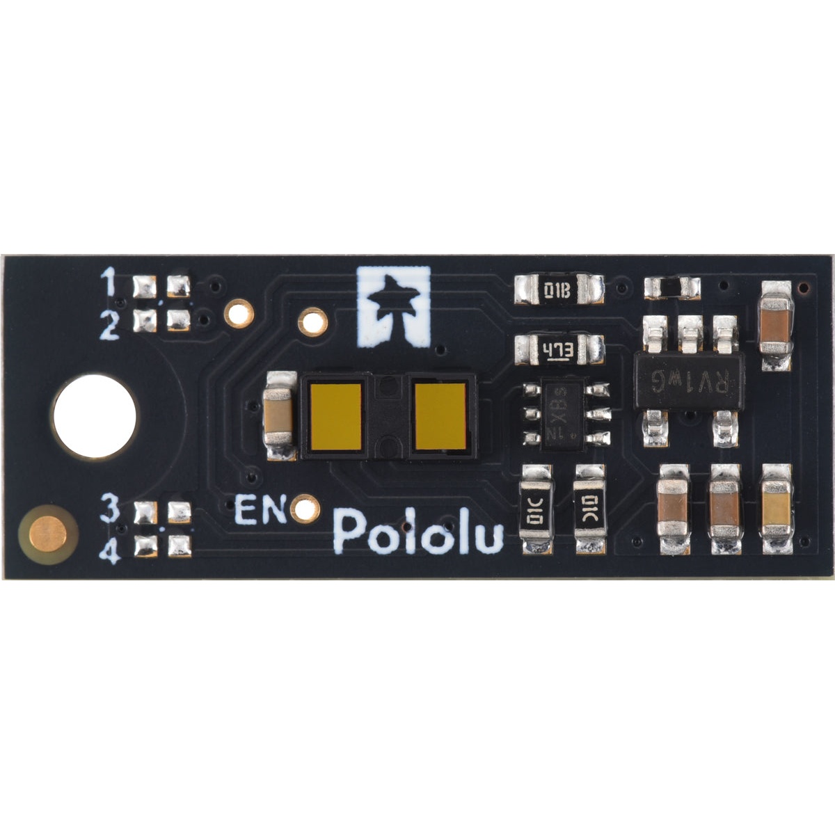 Pololu デジタル距離センサ(25cm サイドエントリー型コネクタ)【POLOLU-5480】