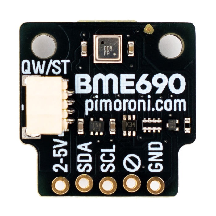 BME690搭載 空気質センサモジュール(ガス/温度/気圧/湿度)【PIMORONI-PIM769】
