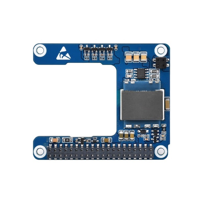 Waveshare Raspberry Pi 5/CM5用 絶縁型PoE HAT (H)【WAVESHARE-30901】