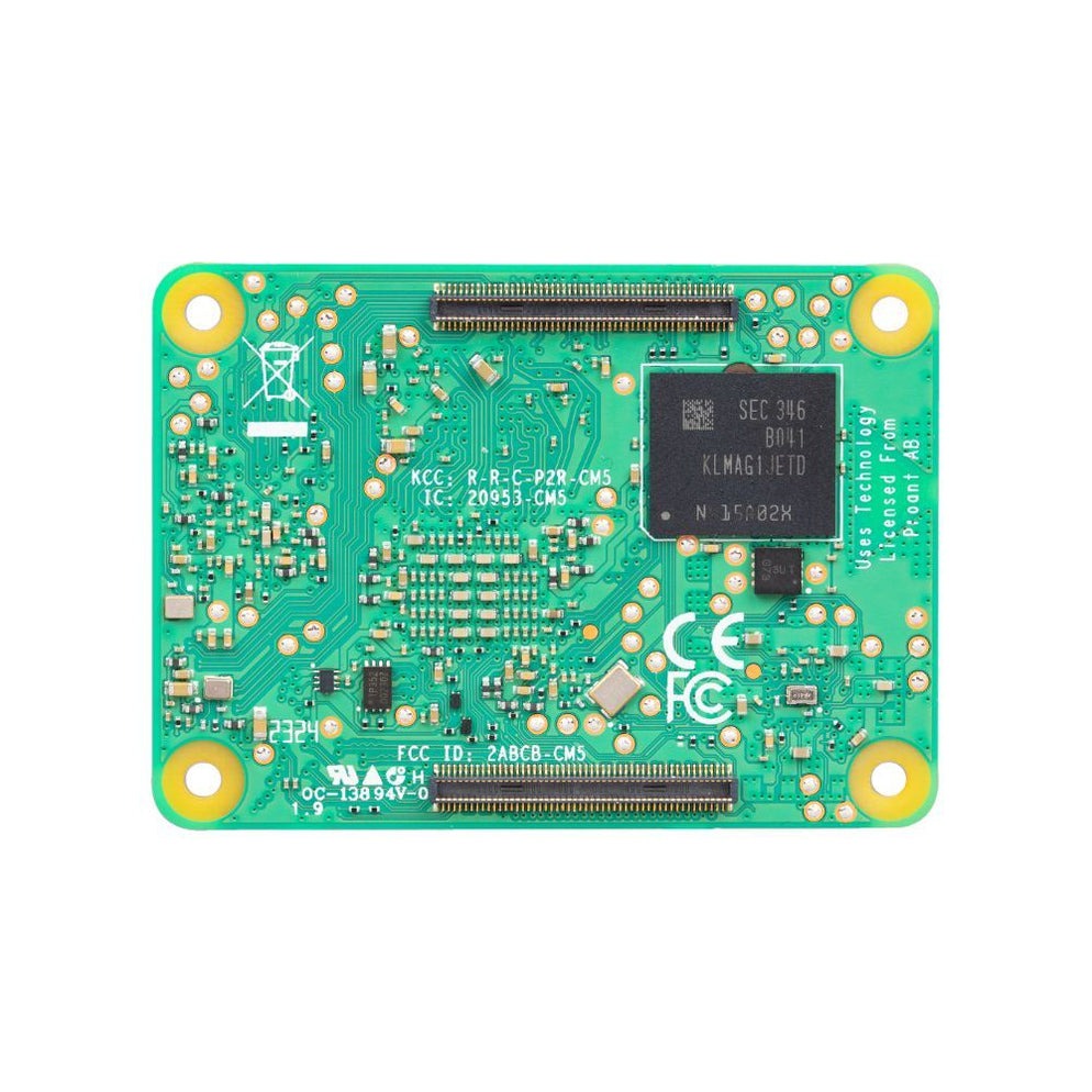 Raspberry Pi Compute Module 5 Wi-Fiなし / 16GB RAM / 64GB eMMC(CM5016064)【RPI-SC1578】