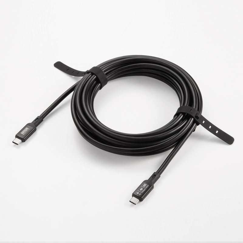 USB5Gbps Type-Cケーブル(PD75W/DP Altモード対応/5m)【KU-5GCCP7550】
