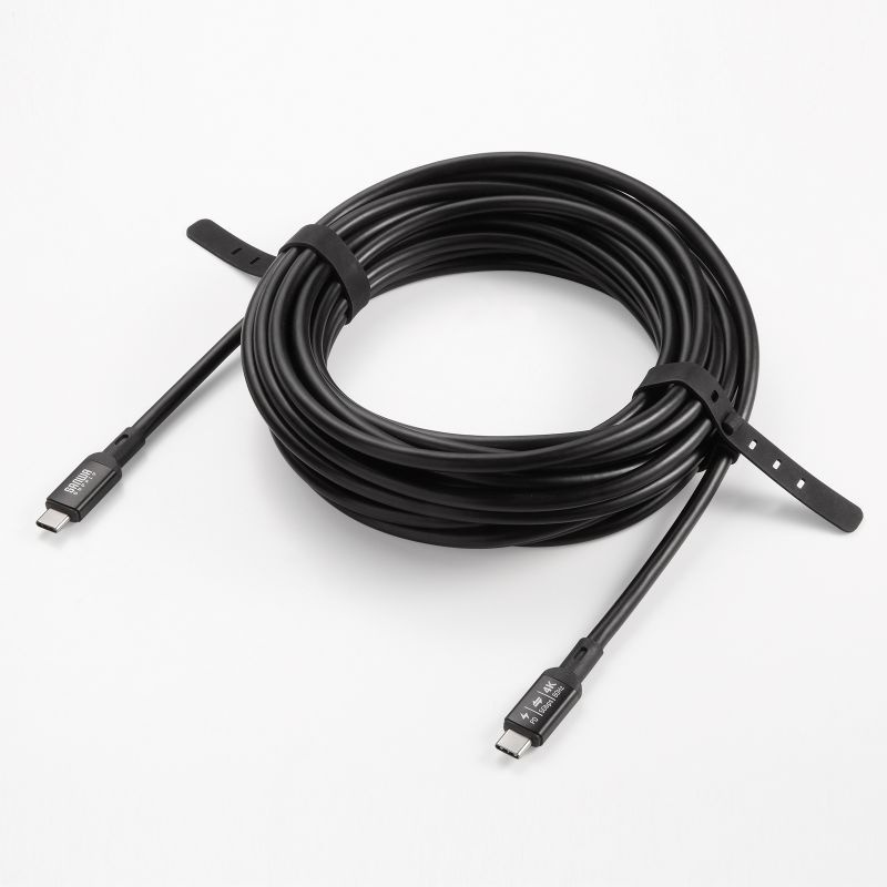 USB5Gbps Type-Cケーブル(PD75W/DP Altモード対応/7m)【KU-5GCCP7570】
