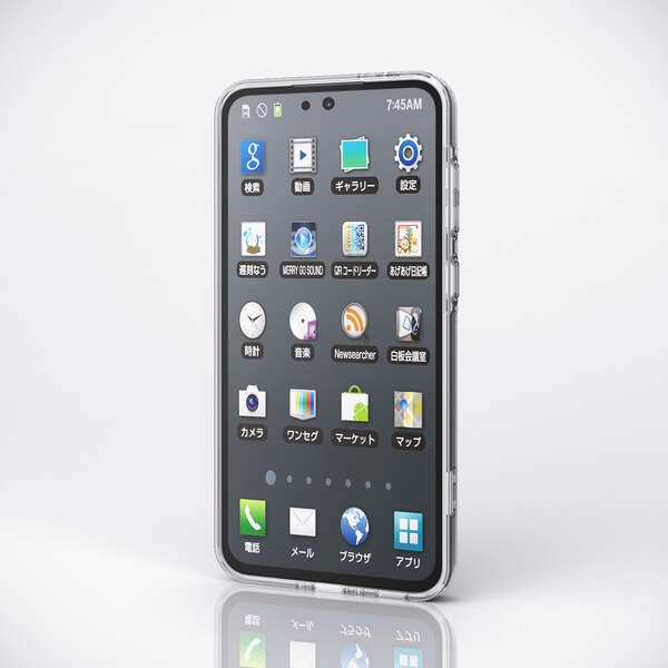 Galaxy A36 5G ハイブリッドケース シルキークリア【PM-G254HVCKMCR】