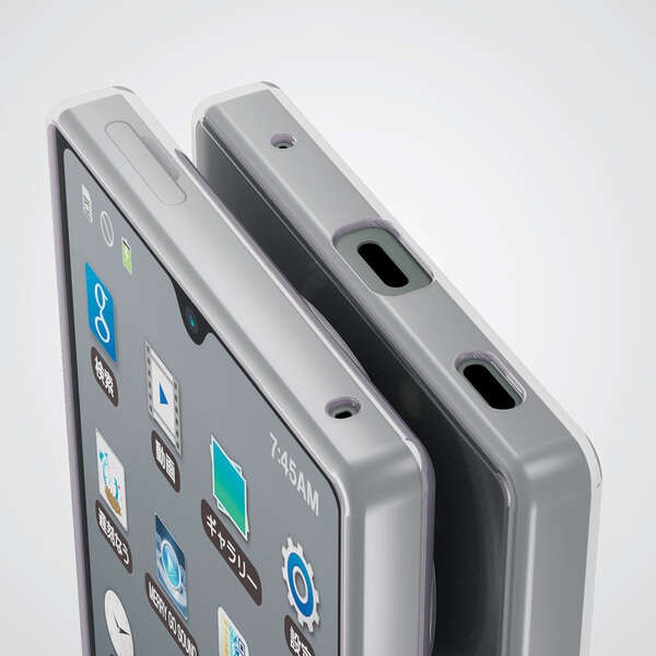 AQUOS R10 ソフトケース【PM-S252UCTCR】