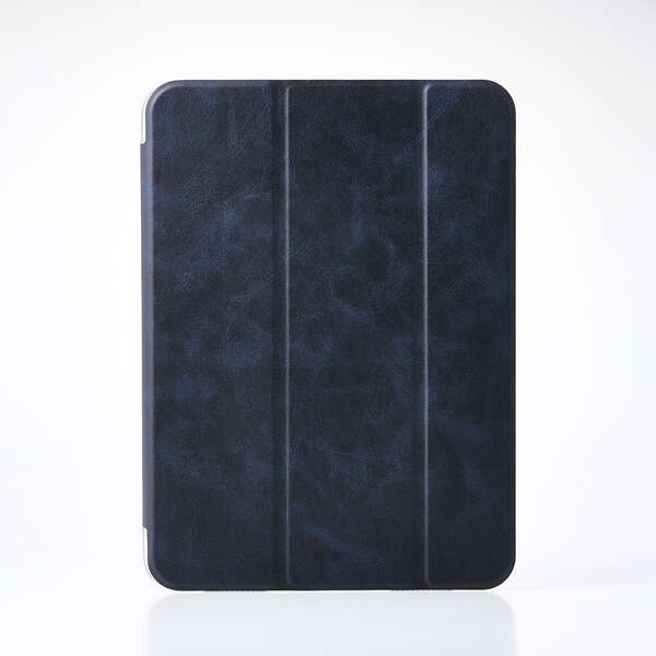 iPad(A16) フラップケース 薄型軽量 背面クリア 2アングル【TB-A25RWVNV】