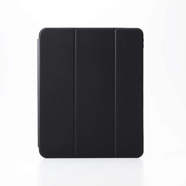 13インチiPad Air(M3/M2) フラップケース 衝撃吸収 Pencil収納 スリープ対応【TB-A25XSABK】