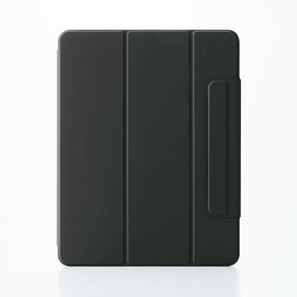 13インチiPad Air(M3/M2) フラップケース 超薄型 マグネット着脱 スリープ対応【TB-A25XWVPF2BK】