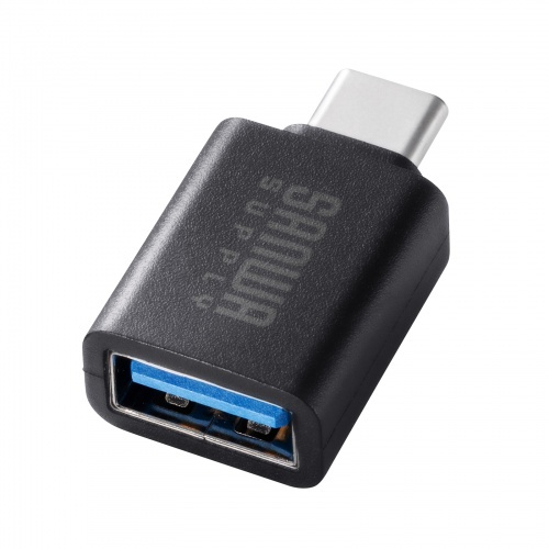 USB5Gbps Type-C変換アダプタ(AtoC・樹脂コネクタ)【AD-USB32CAF】