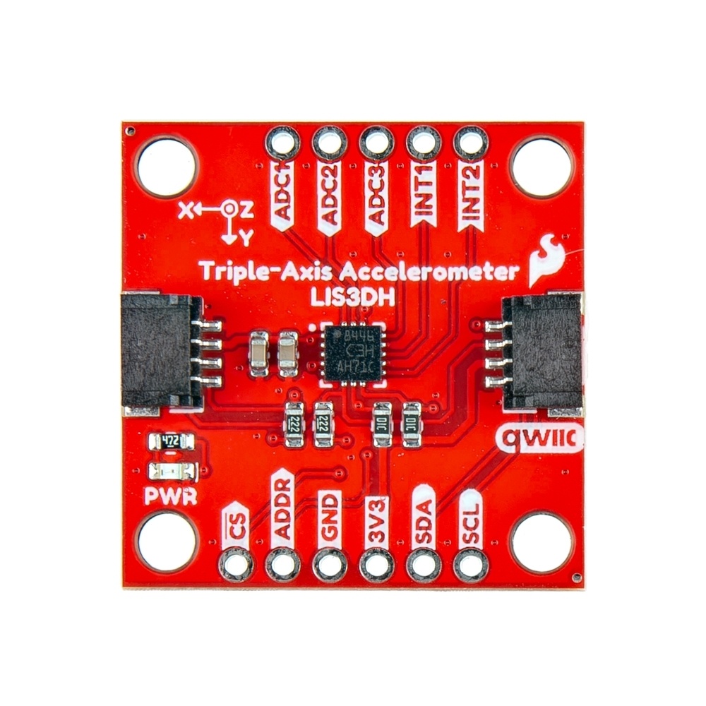 SparkFun 3軸加速度計ブレイクアウト - LIS3DH (Qwiic)【SEN-29528】
