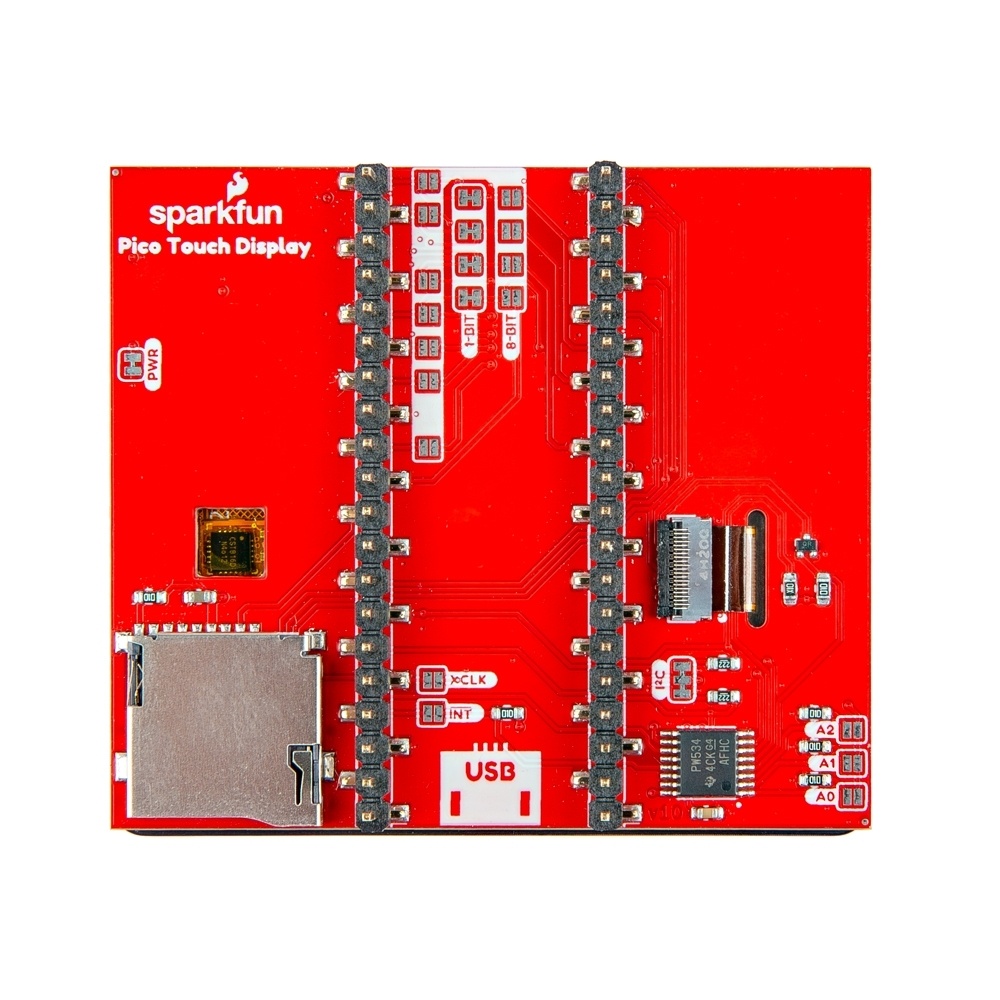 Pico用 SparkFun Red Visionタッチディスプレイ【LCD-29467】