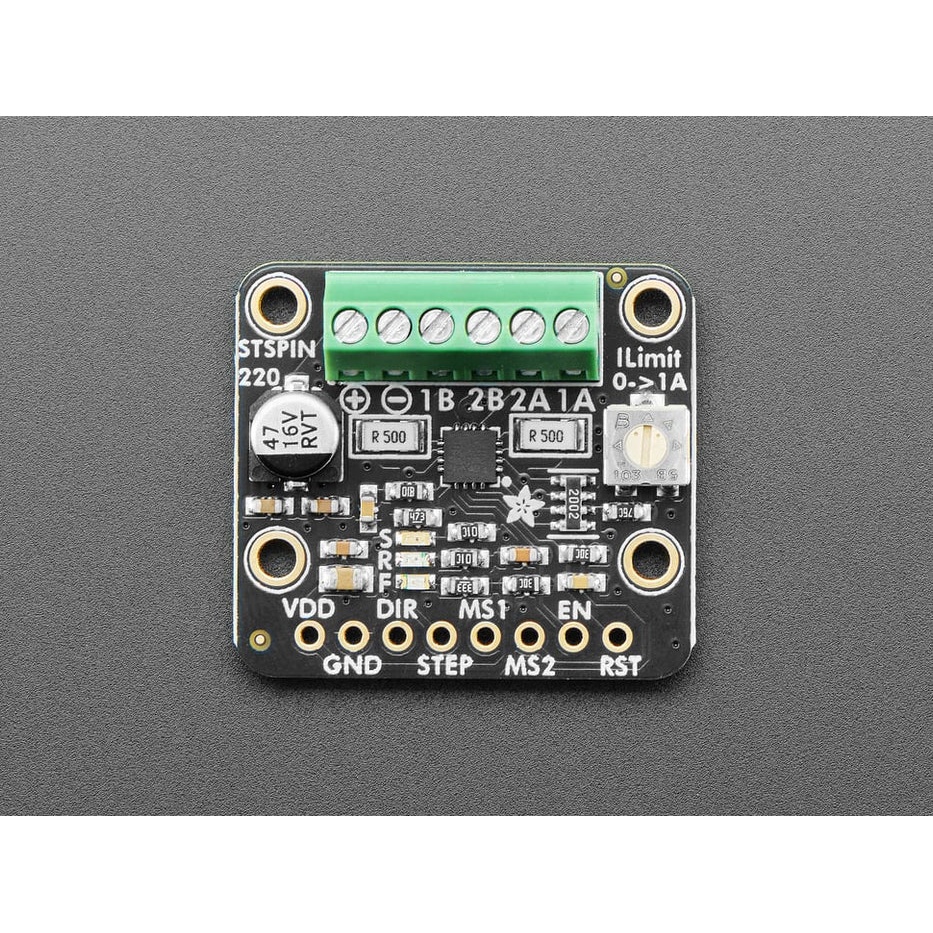 Adafruit STSPIN220 ステッピングモータードライバーモジュール【ADA-6353】