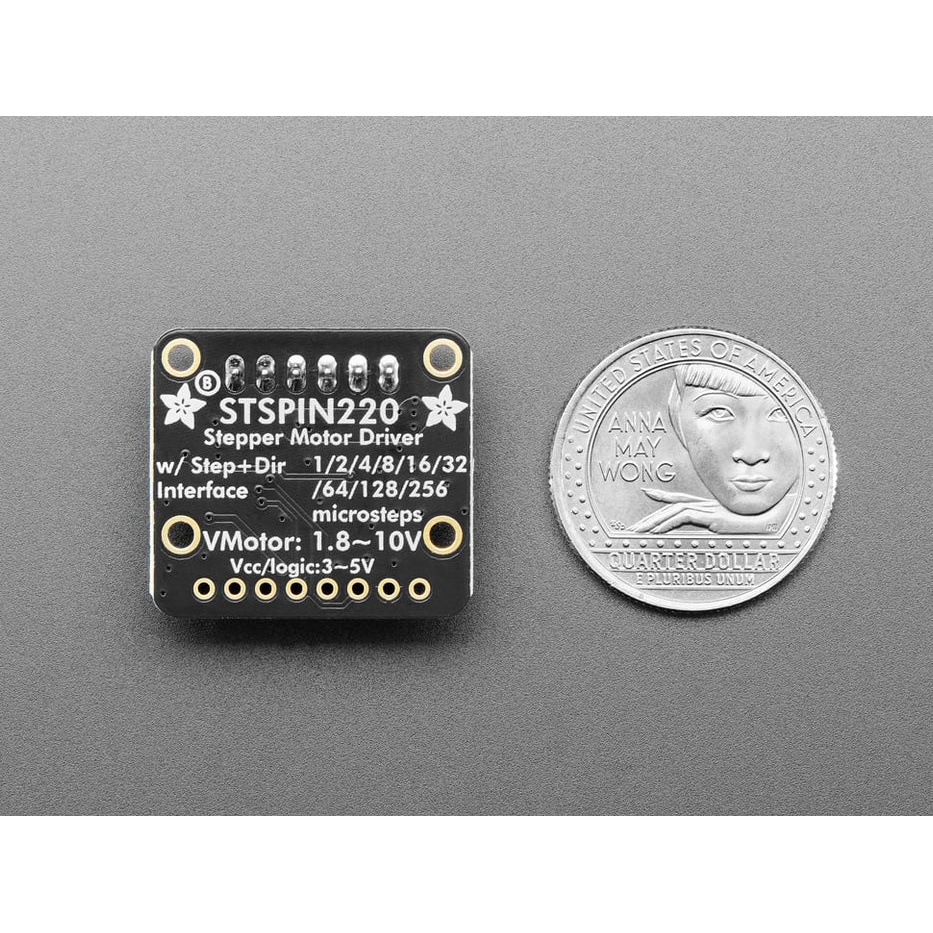 Adafruit STSPIN220 ステッピングモータードライバーモジュール【ADA-6353】