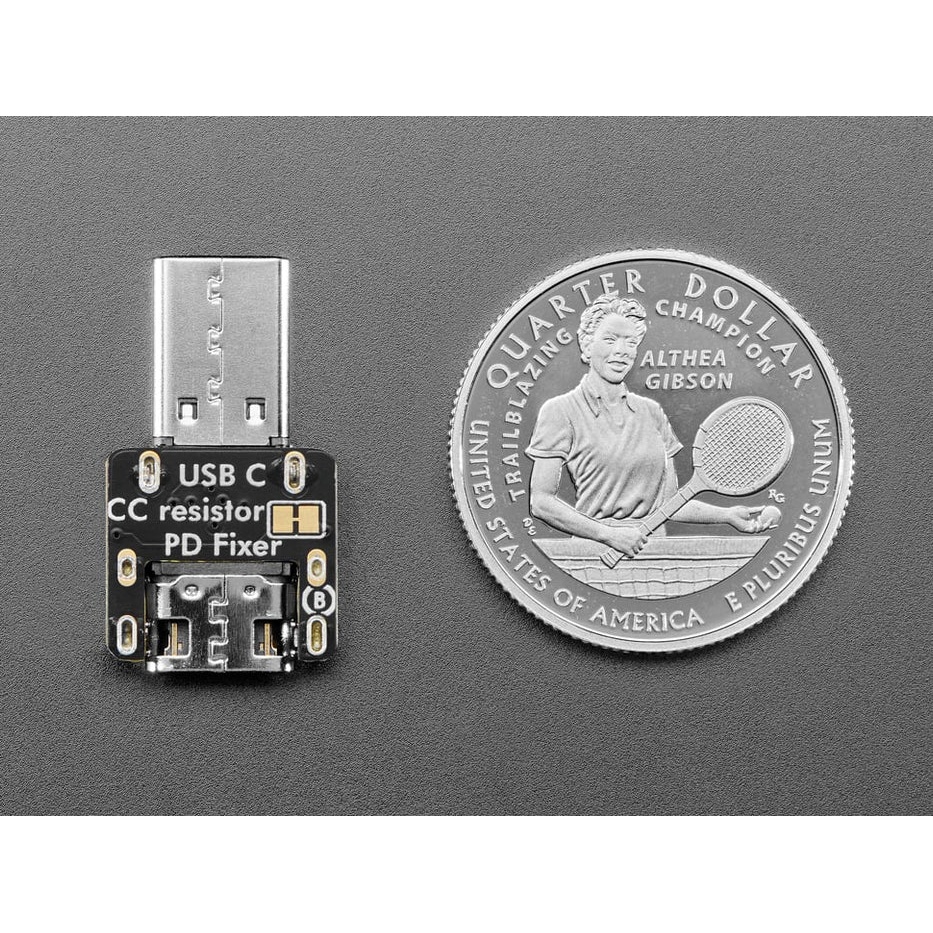 Adafruit CCピンプルダウン抵抗付きUSB Type C to Cボード【ADA-6323】