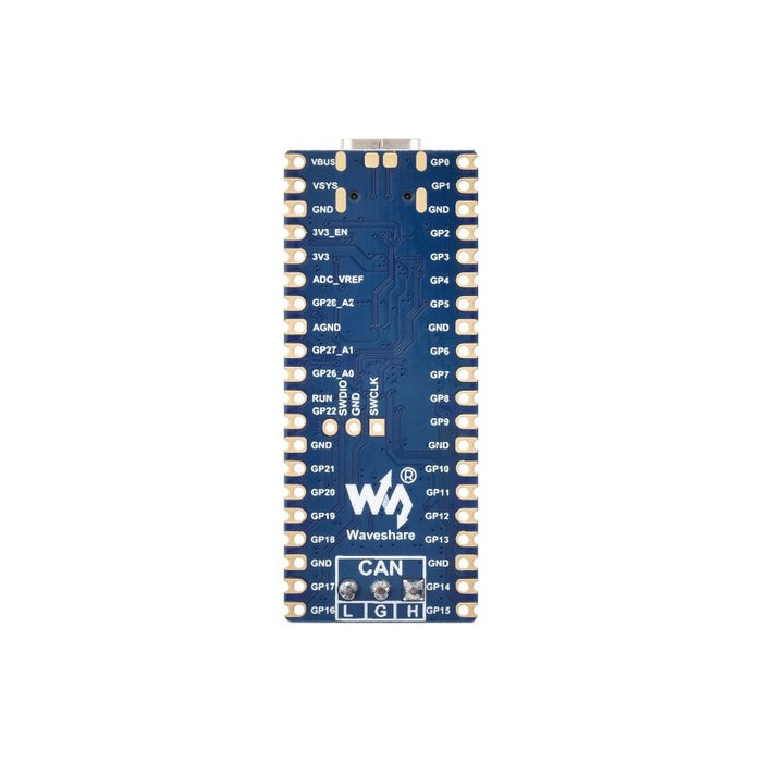 Waveshare RP2350 CAN開発ボード【WAVESHARE-30945】