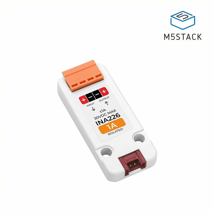 M5Stack INA226 電流電圧測定ユニット(絶縁型・±1Aレンジ)【M5STACK-U200-1A】