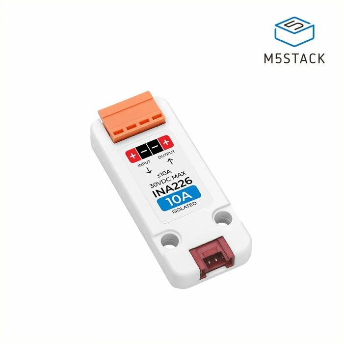 M5Stack INA226 電流電圧測定ユニット(絶縁型・±10Aレンジ)【M5STACK-U200】