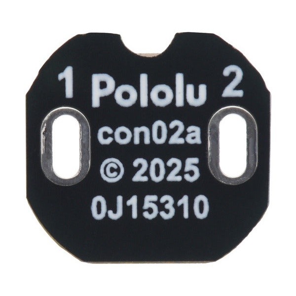 超小型メタルギアドモーター用JST SH 2ピンコネクタボード(サイド型/2個入り)【POLOLU-5098】
