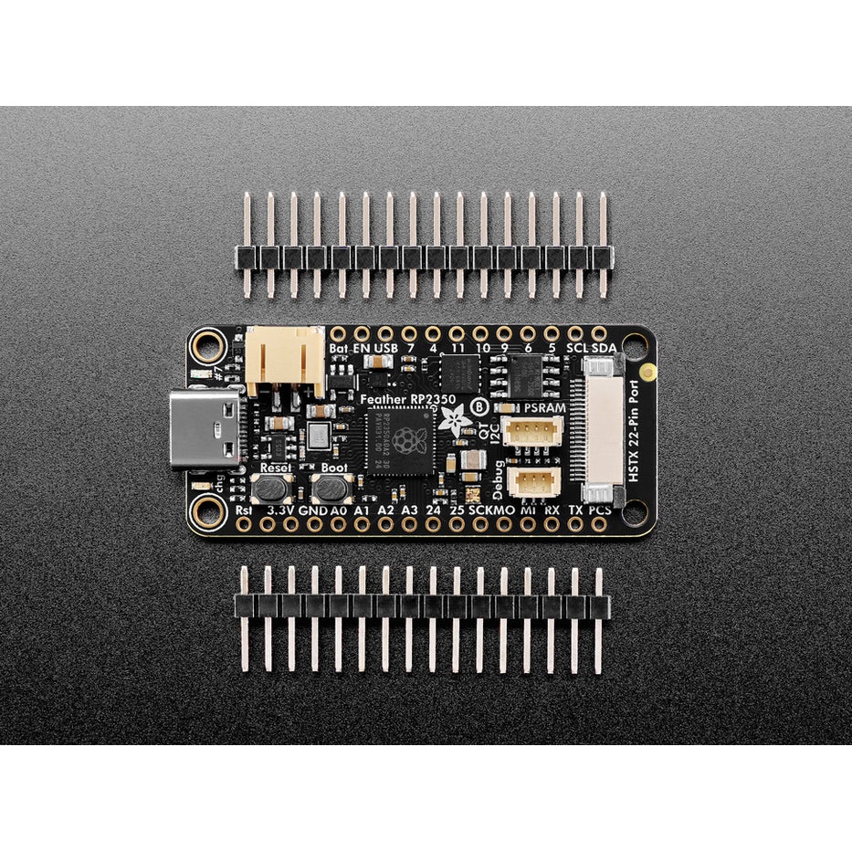 Adafruit Feather RP2350(HSTXポート/PSRAM 8MB搭載)【ADA-6130】