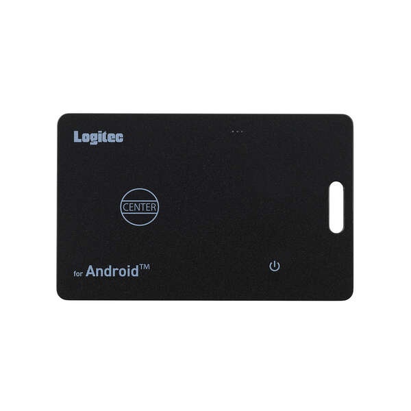 ワイヤレス充電対応/スマートトラッカー/カードタイプ/Android【LGT-WCCD1BKG】
