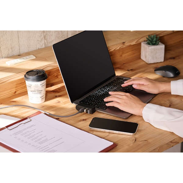 USBHUB/USB Type-C/USB5Gbps/バスパワー/3ポート/直挿し/ブラック【U3HC-R030BK】